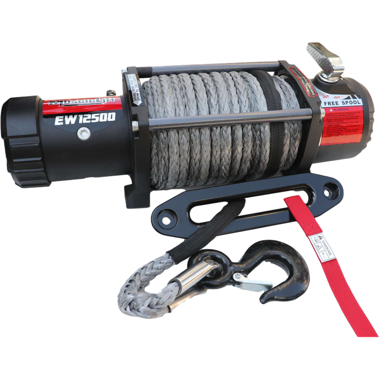 وینچ ۱۲۵۰۰ پوند طناب الیافی T-Max Muscle Lift – انتخاب حرفهای آفرود ماسل لیفت تیمکس
