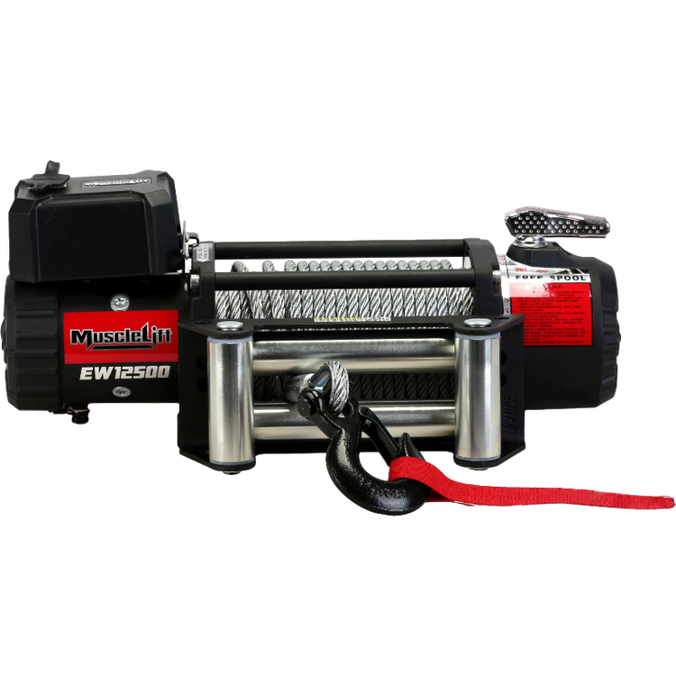 وینچ ۱۲۵۰۰ پوند کابل فلزی T-Max Muscle Lift – انتخاب حرفهای آفرود ماسل لیفت تیمکس