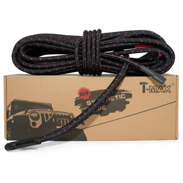 طناب الیاف روکش دار وینچ تیمکس 12500 پوند 11.5mm*24m