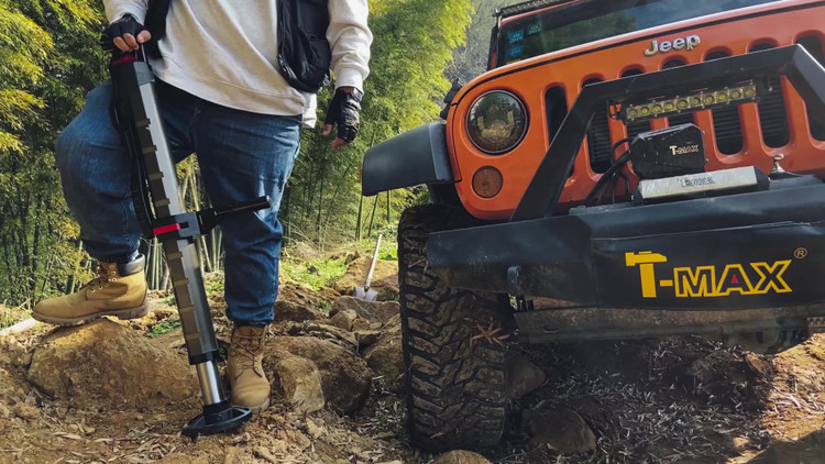 جک هیدرولیک تیمکس (T-Max Hydraulic Bottle Jack / Offroad)
