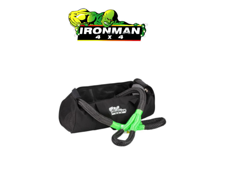 طناب ارتجاعی Kinetic آیرونمن 12 تن (Ironman 4x4 Kinetic Recovery Rope 12000kg)