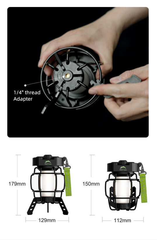 چراغ کمپینگ Wildland مدل Thunder Lantern