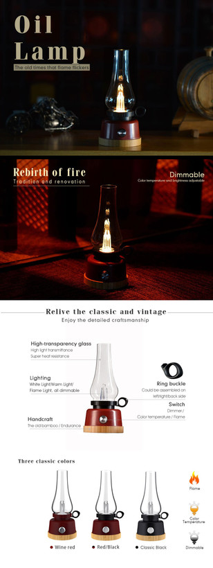 چراغ کمپینگ Wildland مدل Oil Lantern