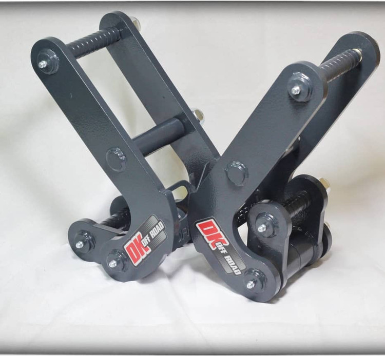 گوشواره سهمفصلی هایلوکس روو ادونچر دیکی آفرود | DK Offroad Triple Shackle for Toyota Hilux Revo Adventure