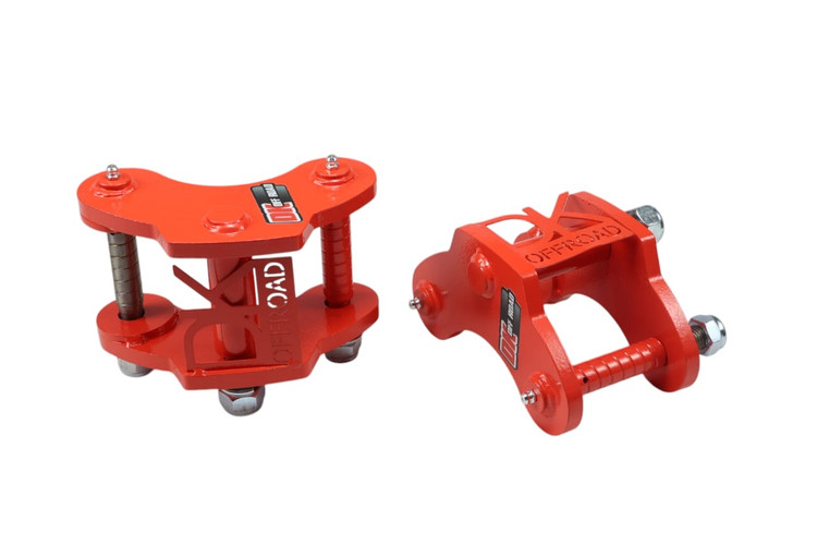 گوشواره هلالی جلو پاترول دیکی آفرود | DK Offroad Front Curved Shackle for Nissan Patrol