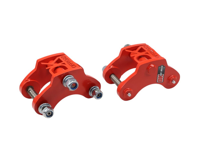 گوشواره هلالی جلو پاترول دیکی آفرود | DK Offroad Front Curved Shackle for Nissan Patrol
