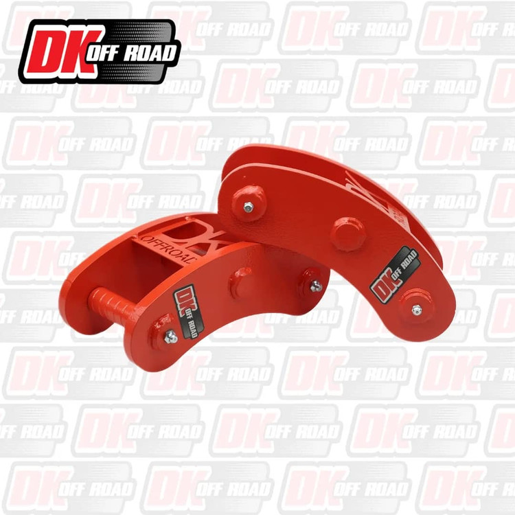 گوشواره هلالی عقب رونیز، پیکاپ، هایلوکس و مشابه (جفتی) | Rear Curved Shackle Set