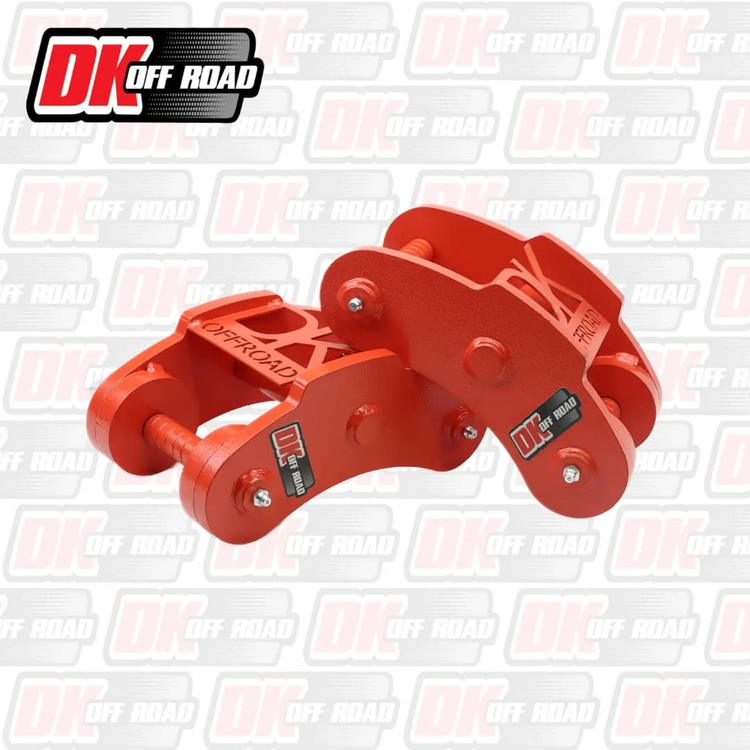 گوشواره هلالی عقب رونیز، پیکاپ، هایلوکس و مشابه (جفتی) | Rear Curved Shackle Set