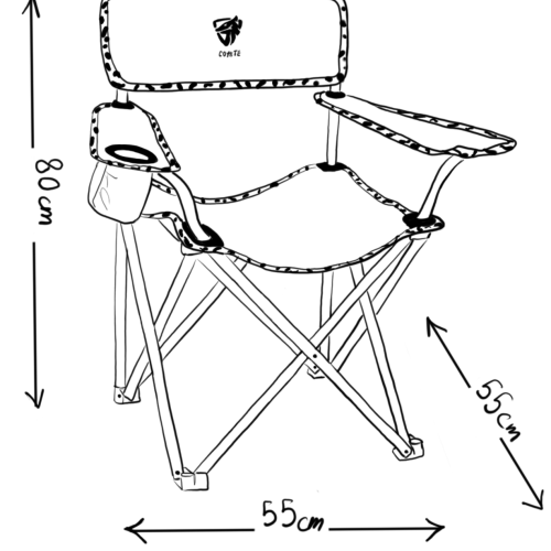 صندلی تاشو اکو کایوت | Coyote Eco Folding Chair