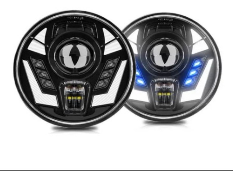 چراغ جلو ۷ اینچی MOP طرح عنکبوتی | MOP 7-Inch Spider Style LED Headlight