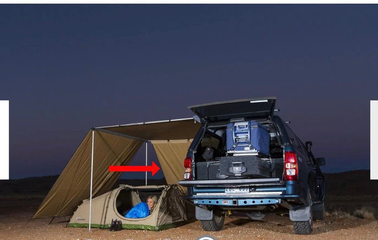 بادشکن سایبان ARB | ARB Awning Wind Break Panel