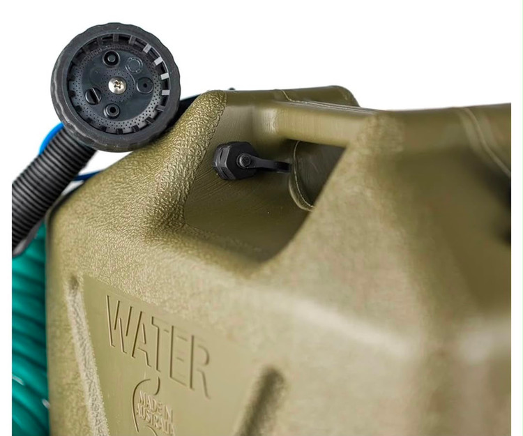 دوش کمپینگ ARB OnTap پارت نامبر OTSBLA400 / OTSGRE400 | ARB OnTap Portable Camping Shower Black & Green