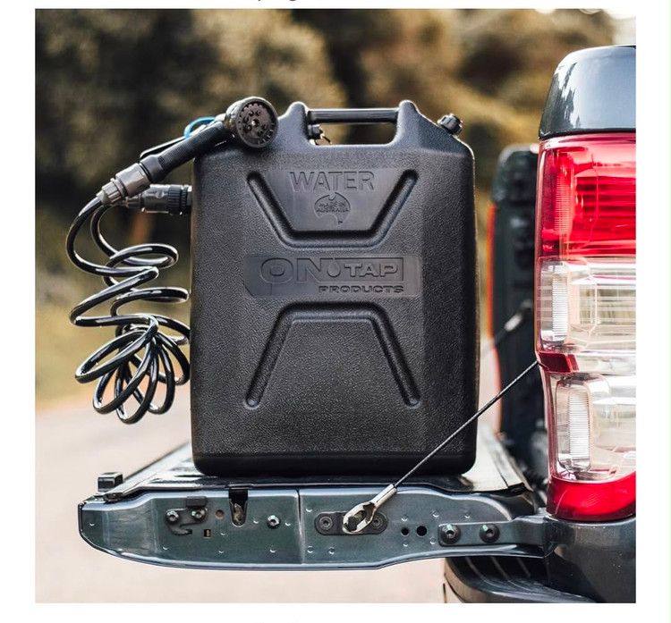 دوش کمپینگ ARB OnTap پارت نامبر OTSBLA400 / OTSGRE400 | ARB OnTap Portable Camping Shower Black & Green
