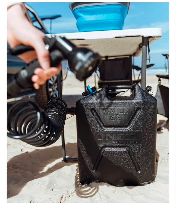 دوش کمپینگ ARB OnTap پارت نامبر OTSBLA400 / OTSGRE400 | ARB OnTap Portable Camping Shower Black & Green