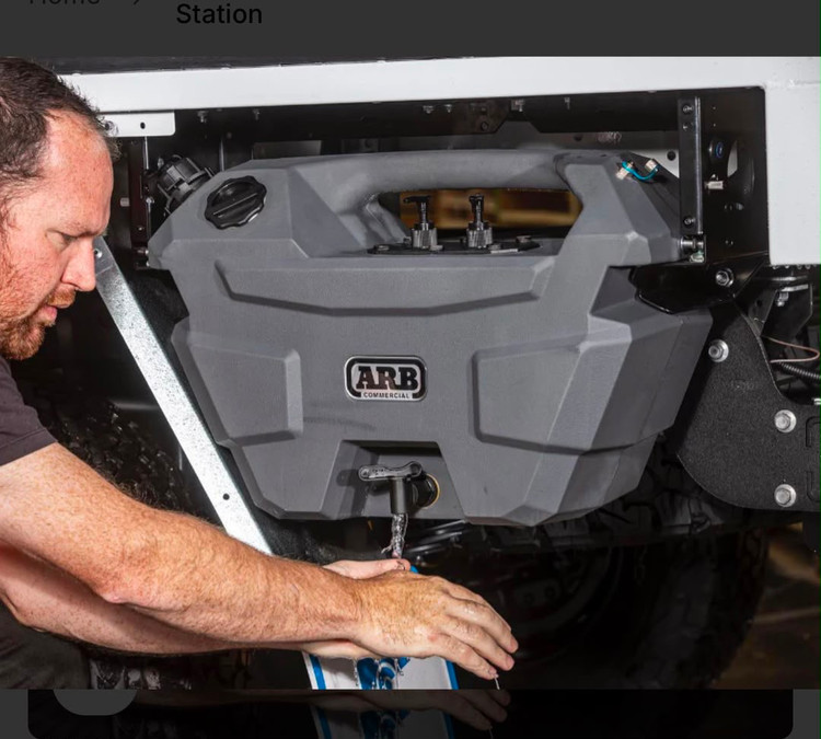 گالن آب و شستشو ARB Frontier پارت نامبر WT001MG28 | ARB Frontier Portable Wash Station 28L
