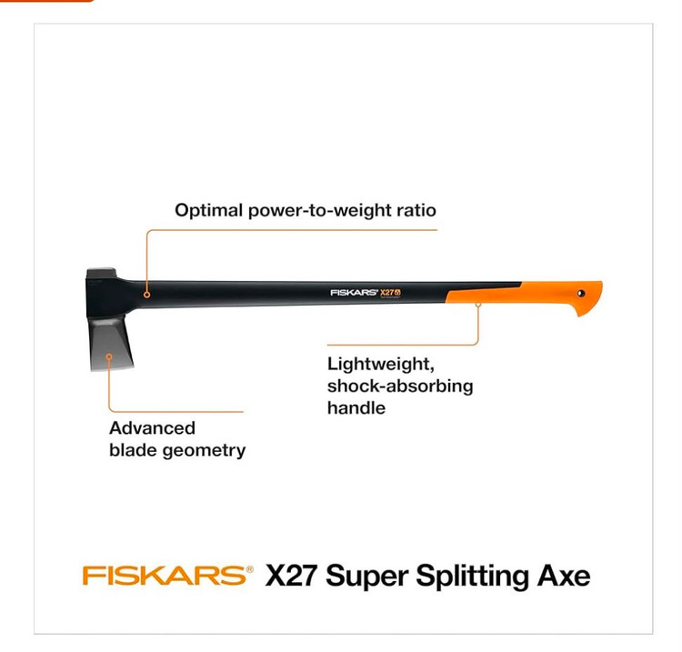 تبر فیسکارس ARB سری آفرود Nitro / MT / BP Fiskars Camping & Splitting Axe ARB Edition | 570265 / 570266 / 570267