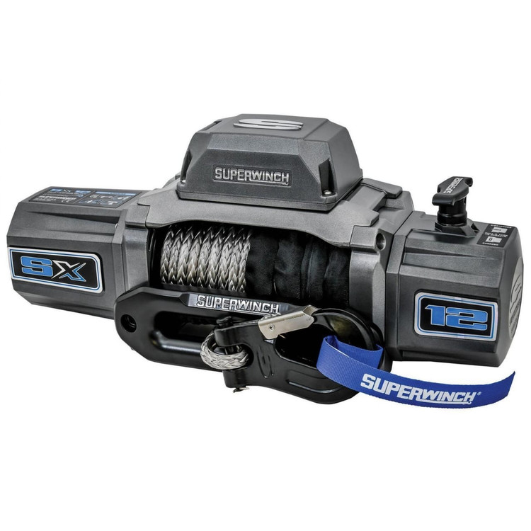 وینچ سوپر وینچ SX-12SR ظرفیت 12000 پوند | Superwinch SX12SR Synthetic Rope Winch