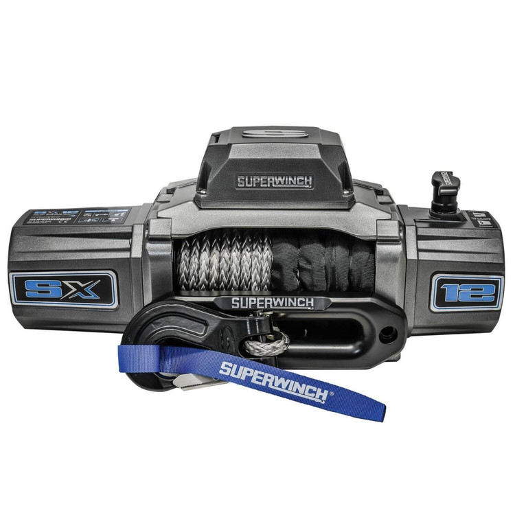 وینچ سوپر وینچ SX-12SR ظرفیت 12000 پوند | Superwinch SX12SR Synthetic Rope Winch