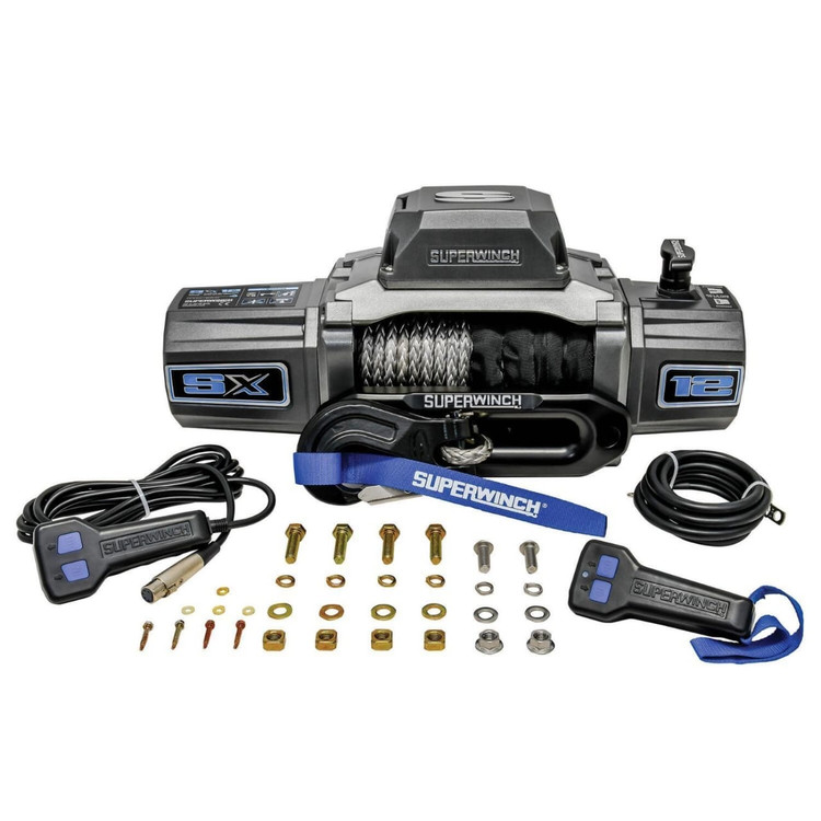 وینچ سوپر وینچ SX-12SR ظرفیت 12000 پوند | Superwinch SX12SR Synthetic Rope Winch