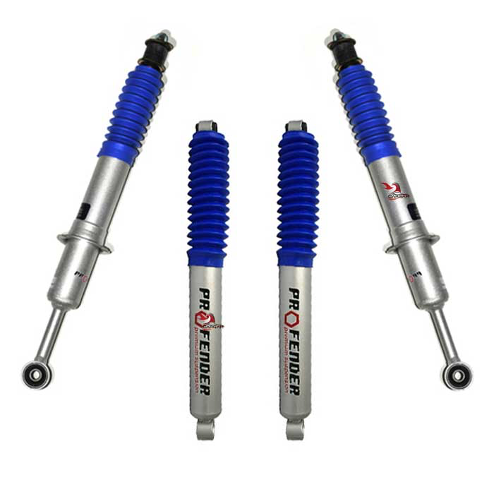 کیت زیر‌بندی، افزایش ارتفاع و تعلیق Profender Twin Tube 40mm | Profender Twin Tube Suspension Lift Kit 40mm پرادو ۱۲۰ و ۱۵۰، فورچونر، اف جی کروز، دایون Y5 و Y7