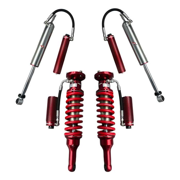 کیت زیر‌بندی، افزایش ارتفاع و تعلیق Profender Monotube 1-Way Adjustable 2 Inch | کیت تعلیق پروفندر تایلند مونو تیوب ۸ حالته پرادو ۱۲۰ و ۱۵۰، فورچونر، اف جی کروز، دایون Y5 و Y7