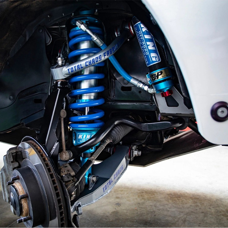 کیت زیربندی، افزایش ارتفاع و تعلیق King Suspension Black Finned Reservoir مناسب تویوتا FJ Cruiser، Hilux، Prado 120، Prado 150 و Land Cruiser 200