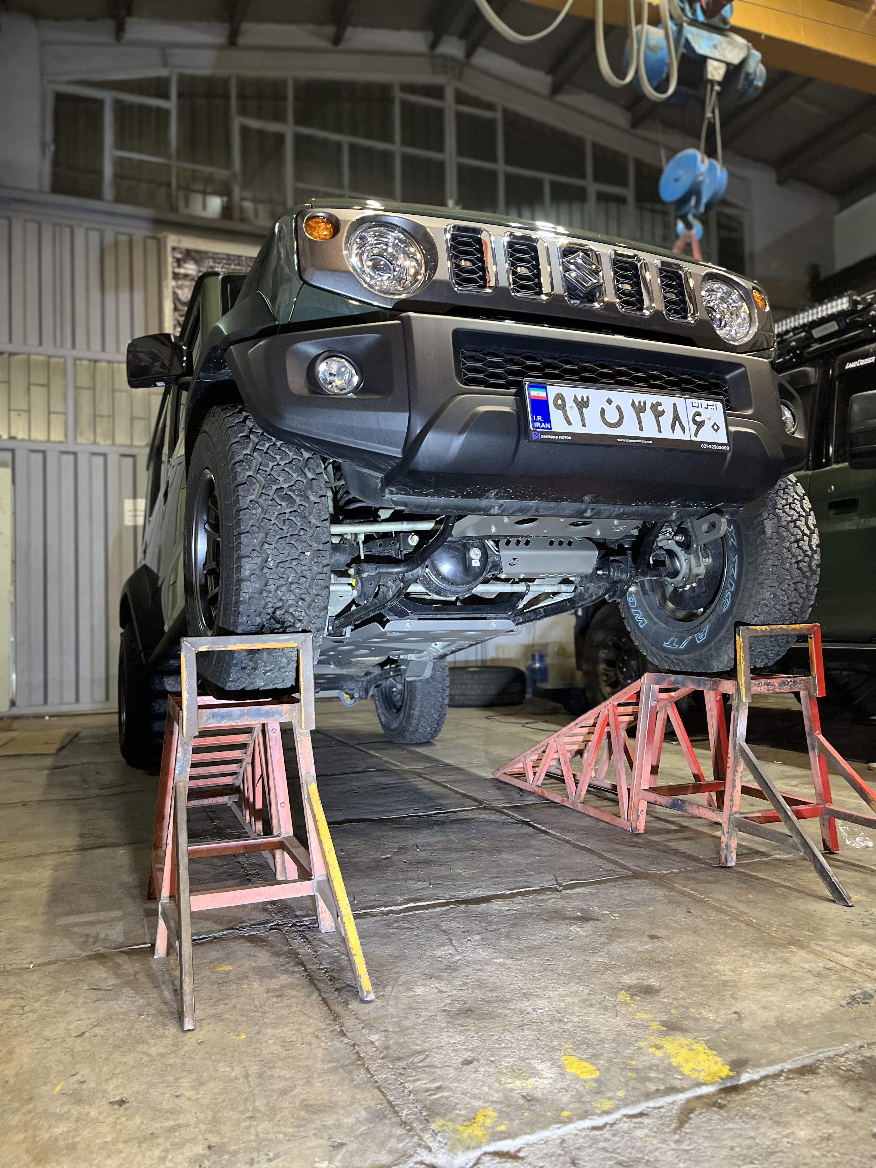 سینی زیر سوزوکی جیمنی فاکس | Fox Aluminum Skid Plate Kit for Suzuki Jimny
