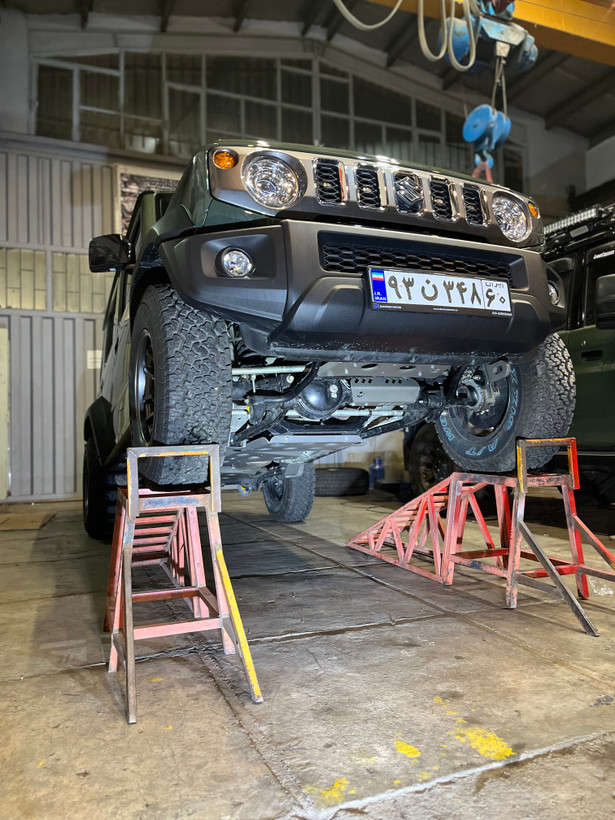سینی زیر سوزوکی جیمنی فاکس | Fox Aluminum Skid Plate Kit for Suzuki Jimny