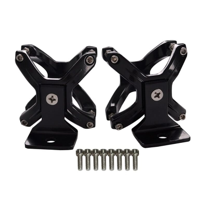 پایه نصب پروژکتور لولهای بلک ولز | Black Whales Tube Mount Bracket (مناسب لولههای ۲ تا ۳ اینچ)