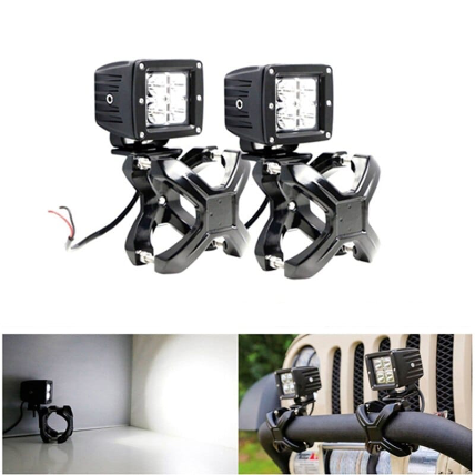 پایه نصب پروژکتور لولهای بلک ولز | Black Whales Tube Mount Bracket (مناسب لولههای ۲ تا ۳ اینچ)