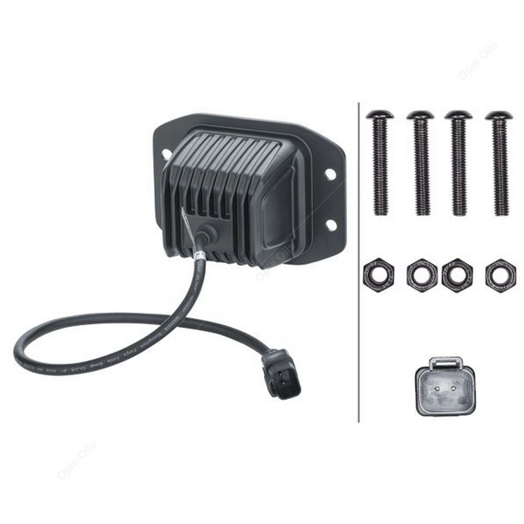 پروژکتور LED داخل سپری HELLA BLACK MAGIC (فلاش مانت)
