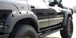فندر (فلاپ دور گلگیر) تویوتا لندکروزر سری ۸۰ (LC80) برند تلاوی | Telawei Fender Flares for Toyota Land Cruiser 80 Series