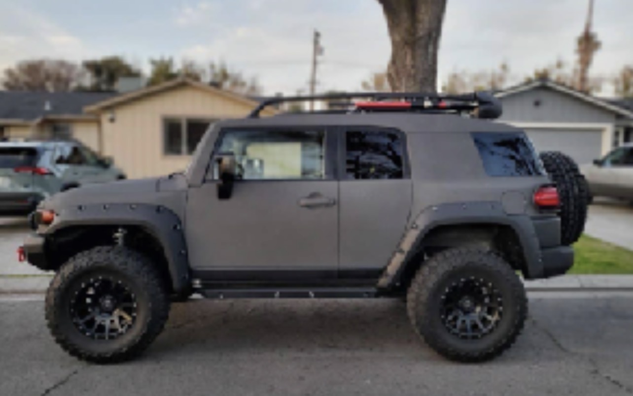 فندر (فلاپ دور گلگیر) تویوتا اف جی کروز (FJ Cruiser) برند تلاوی | Telawei Fender Flares for Toyota FJ Cruiser