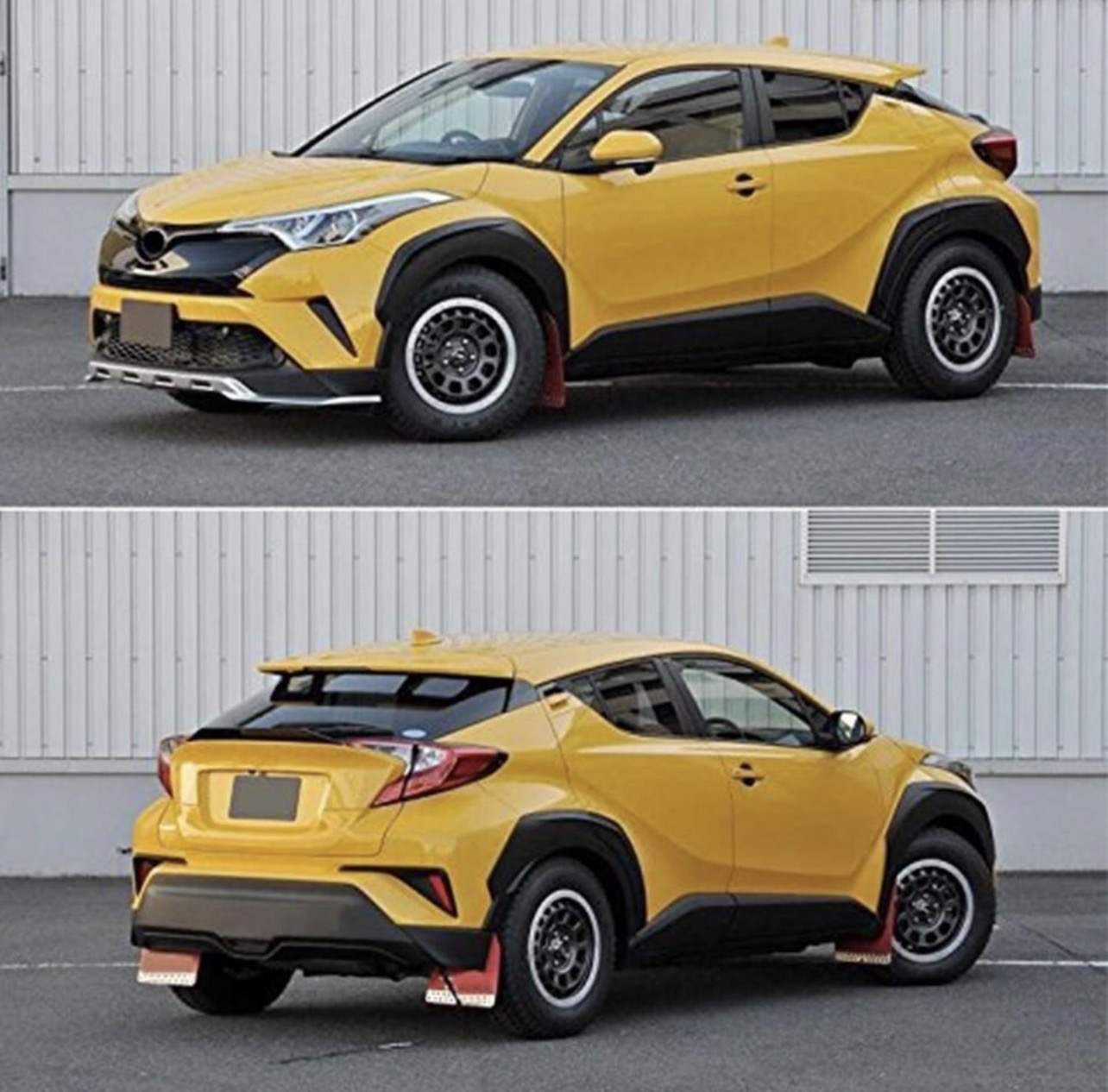 فندر (فلاپ دور گلگیر) تویوتا CHR سی اچ آر برند تلاوی | Telawei Fender Flares for Toyota C-HR