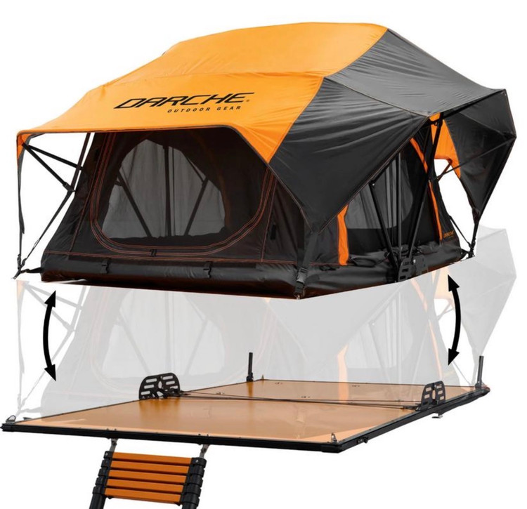 چادر سقفی دارچه مدل DETACHABLE Darche DETACHABLE Roof Top Tent