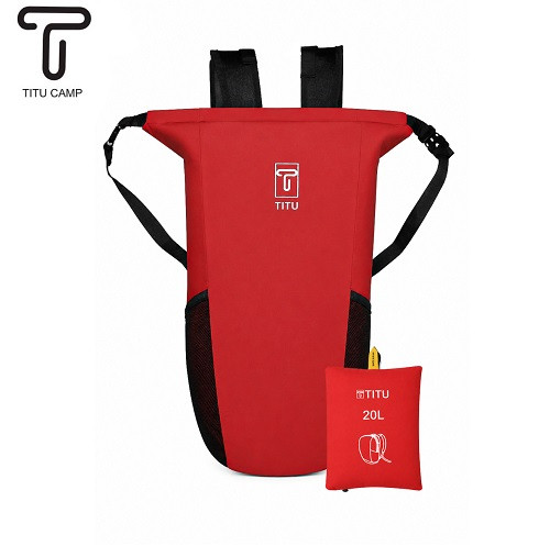 کوله پشتی جمعشو ۲۰ لیتری تیتو کمپ TITU CAMP Compact 20L Packable Backpack