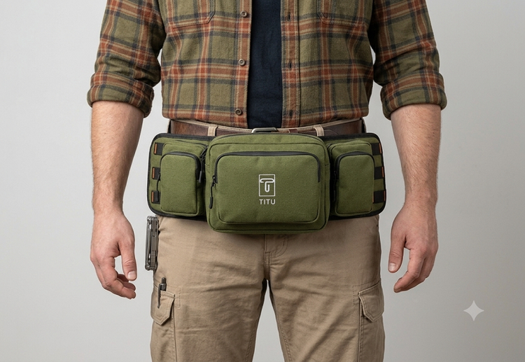 کیف کمری تیتو کمپ مدل Adventure TITU CAMP Adventure Waist Bag