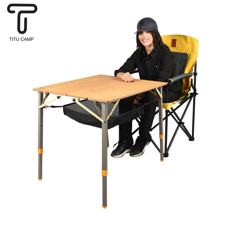 میز کمپینگ آلومینیومی تیتو کمپ TITU CAMP Comfy Table