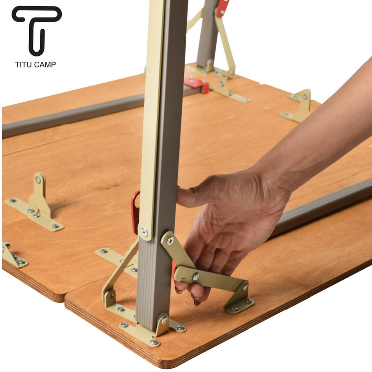 میز کمپینگ آلومینیومی تیتو کمپ TITU CAMP Comfy Table