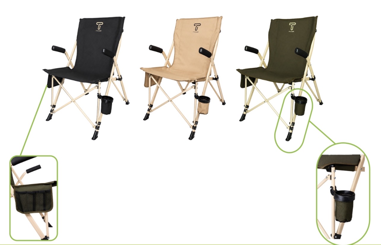 صندلی کمپینگ تیتو کمپ مدل Vira  TITU CAMP Camping Chair Vira