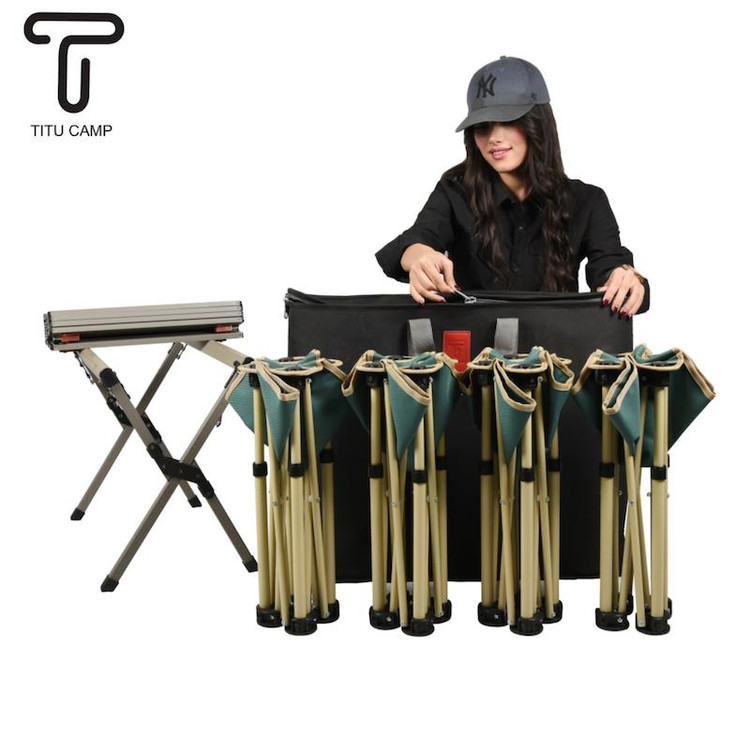 ست میز و صندلی کمپینگ تیتو کمپ TITU CAMP Outdoor Combo Set