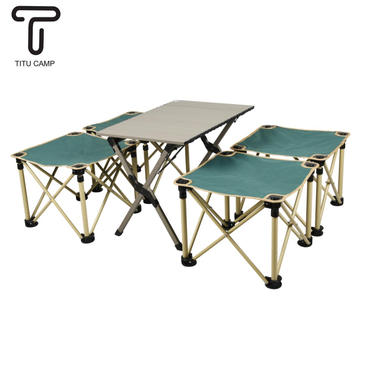 ست میز و صندلی کمپینگ تیتو کمپ  TITU CAMP Outdoor Combo Set