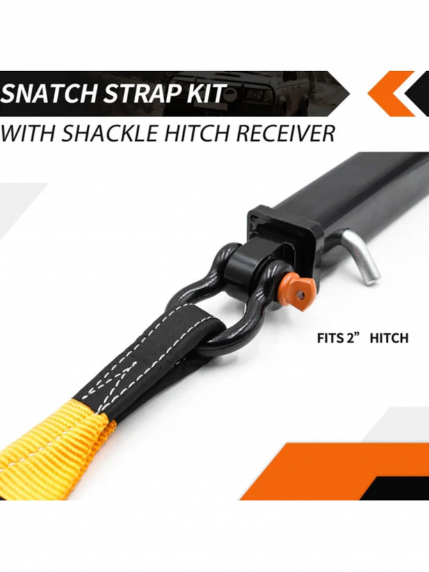 کیت ریکاوری آلتاپ مدل 4 تکه ATKIT-4 Kinetic Snatch Power ALLTOP Kinetic Snatch Power Recovery Kit