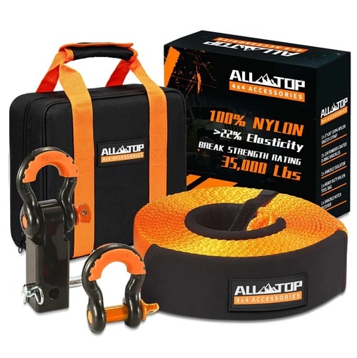 کیت ریکاوری آلتاپ مدل 4 تکه ATKIT-4 Kinetic Snatch Power  ALLTOP Kinetic Snatch Power Recovery Kit