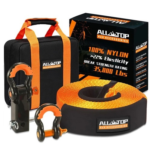 کیت ریکاوری آلتاپ مدل 4 تکه ATKIT-4 Kinetic Snatch Power ALLTOP Kinetic Snatch Power Recovery Kit