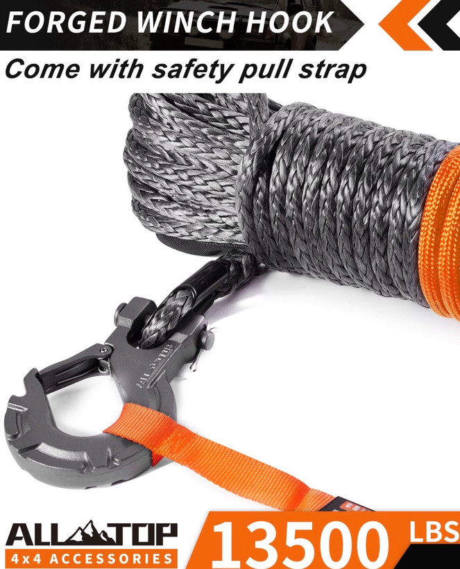 قلاب وینچ ALLTOP ALLTOP Forged Steel Winch Hook