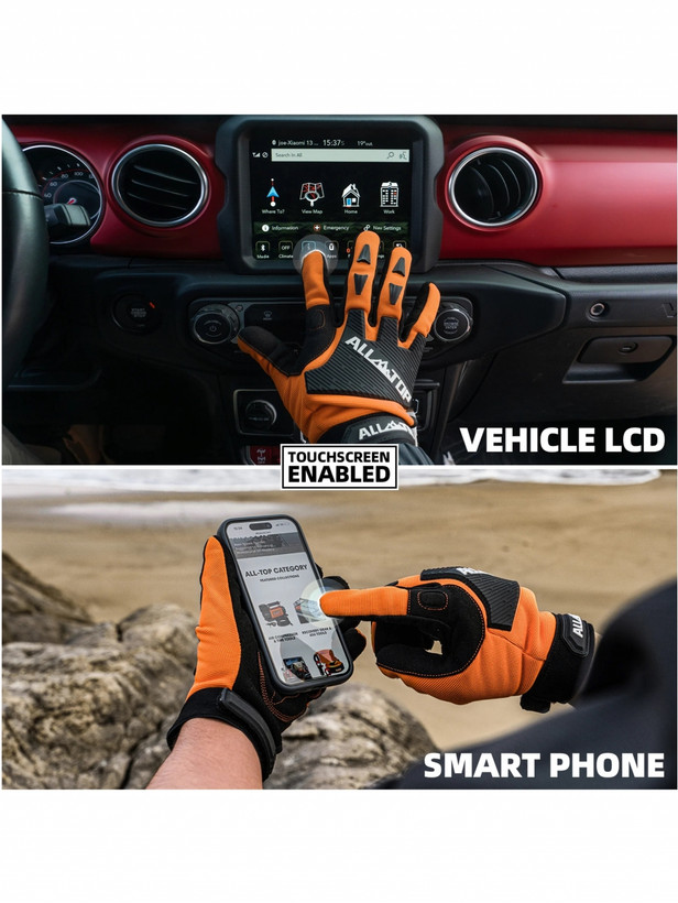 دستکش ریکاوری ALLTOP مدل ATGLV ALLTOP 4x4 Recovery Work Gloves