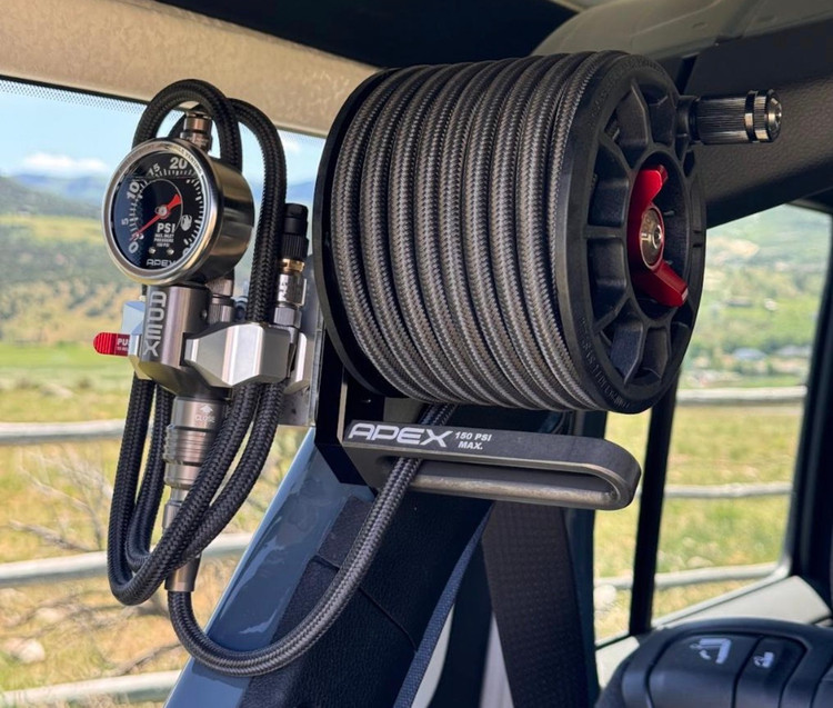 قرقره جمعکن شیلنگ باد APEX مدل X02-06-001 APEX Compact Reel System (CRS) – 6metete