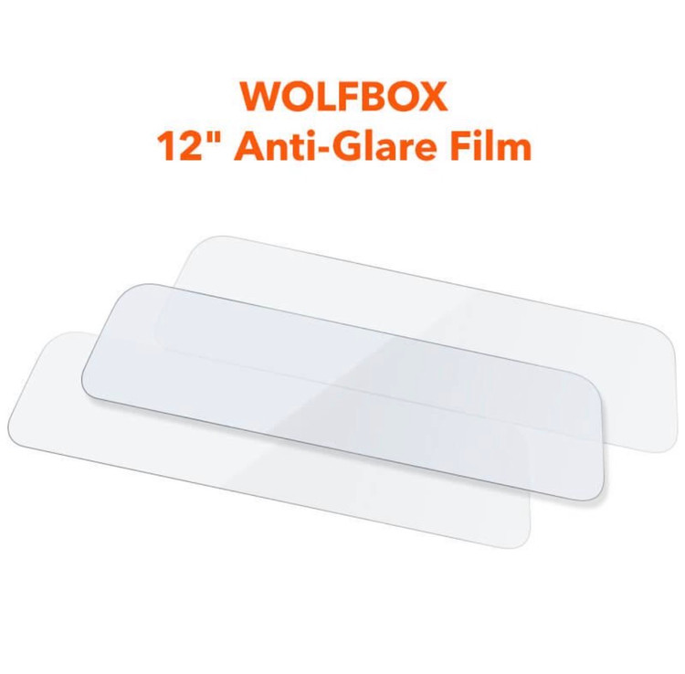 محافظ ضد بازتاب صفحه WOLFBOX مدل G900 Pro WOLFBOX 12inch Anti-Glare Film for G900Pro / G900TriPro Mirror Camera
