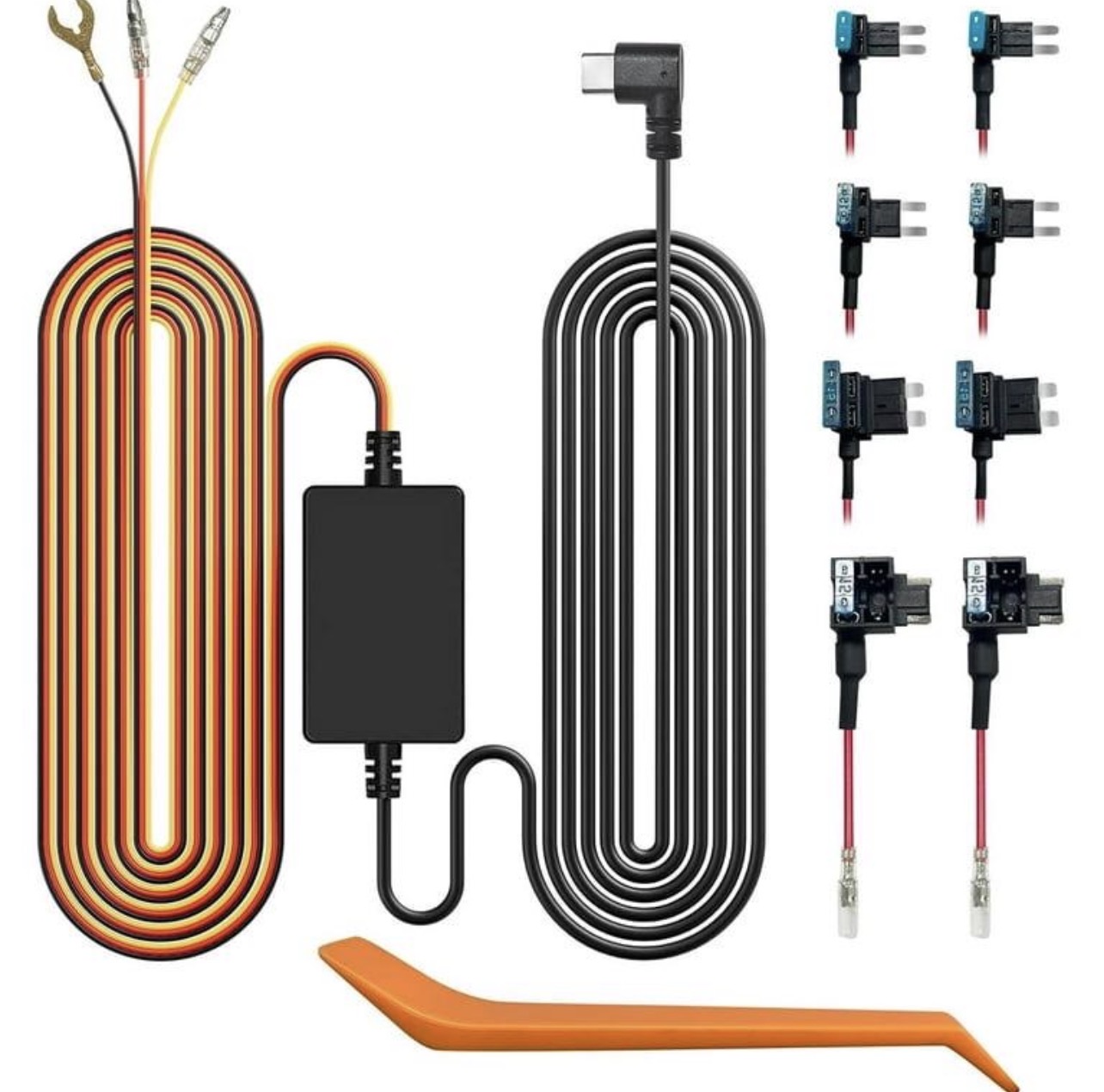 کیت سیم‌کشی دائمی WOLFBOX مدل HWK-11.4ft-Pro  WOLFBOX Multifunctional Hardwire Kit – 11.4ft Pro